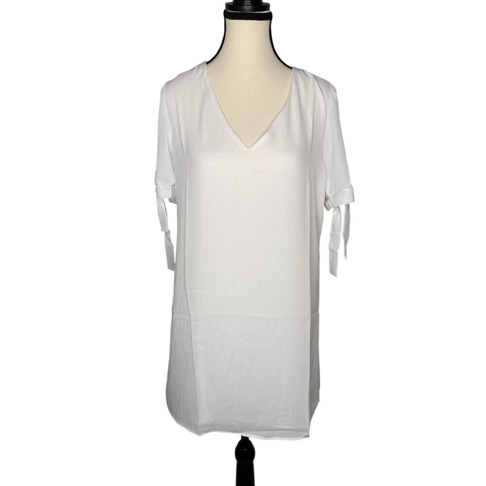 Three Eighty Two Chloe Tie Mini Dress